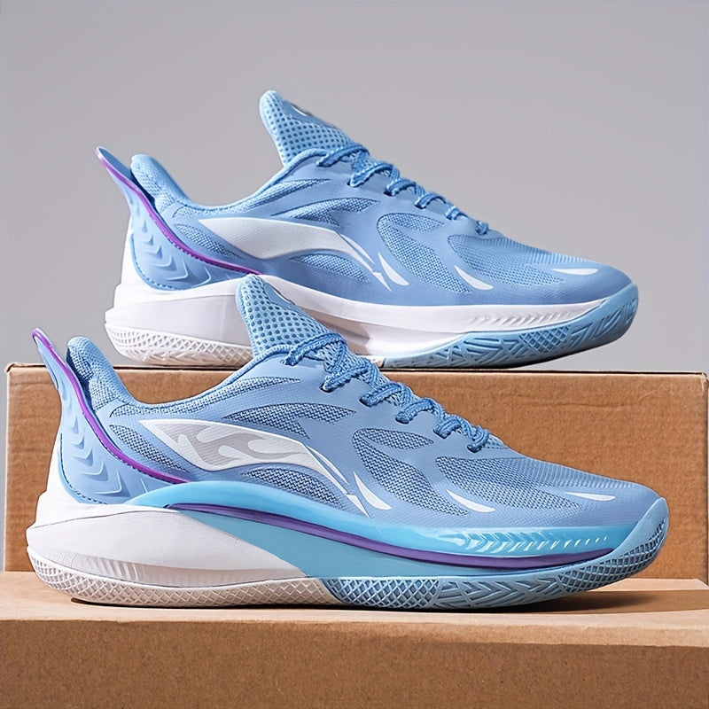 CloudRise Elite court shoe in blue and white, pair of shoes.