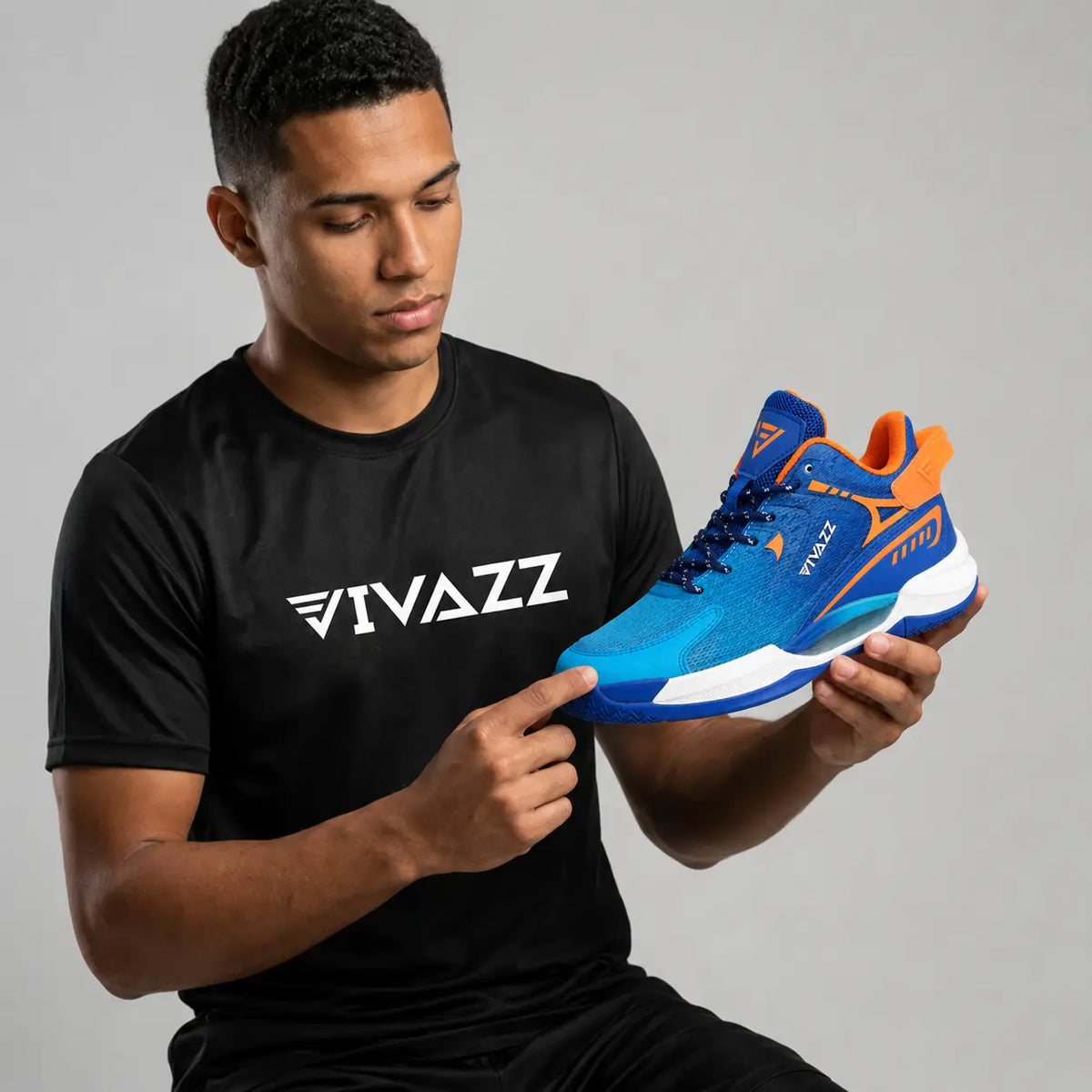 Vivazz PowerGrip 2.0 Basketball and Volleyball Shoes