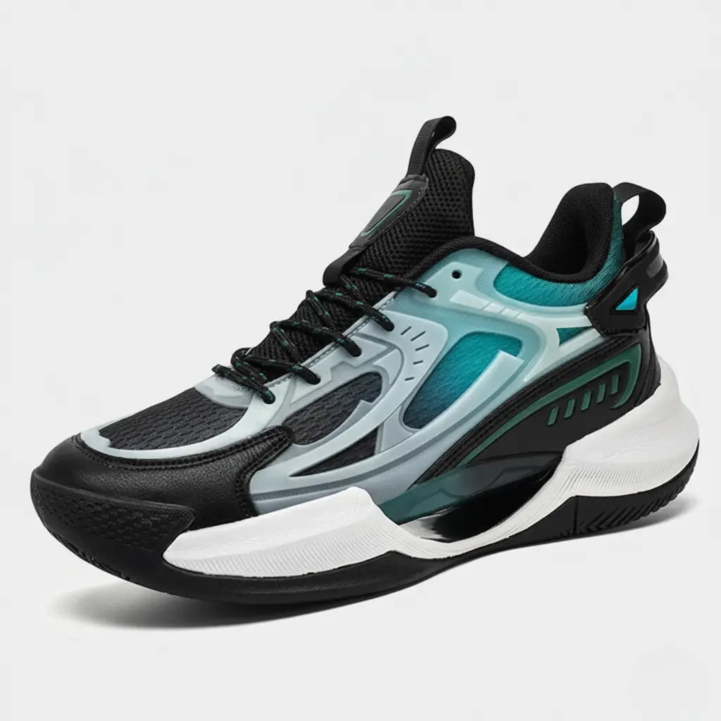 Vivazz PowerGrip Black Volleyball Shoes