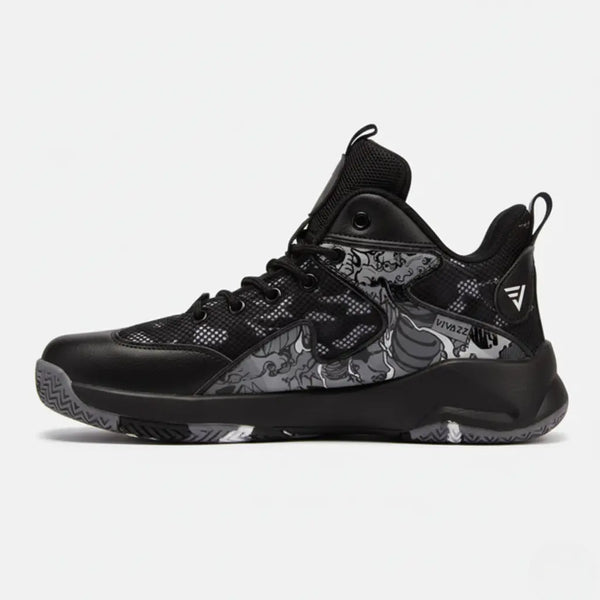 Vivazz All Black Basketball and Volleyball Shoes