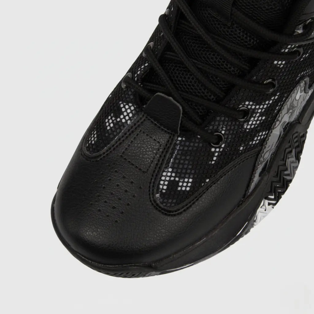 Vivazz All Black Basketball and Volleyball Shoes