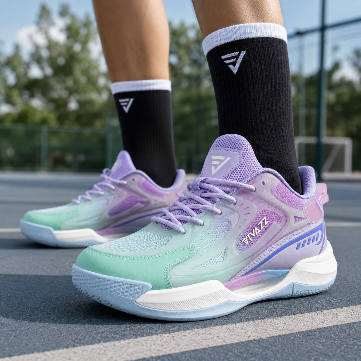 Vivazz PowerGrip 2.0 Basketball and Volleyball Shoes