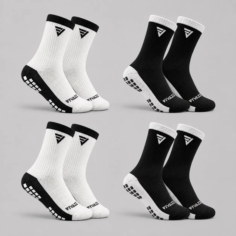 Vivazz Pro 3.0 Non-Slip Mid-Cut Socks for Volleyball & Basketball, overview of available colors. [color=overview]