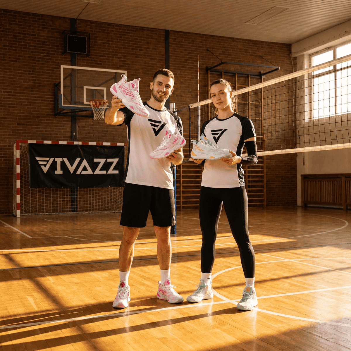 Vivazz DunkX Basketball and Volleyball Shoes